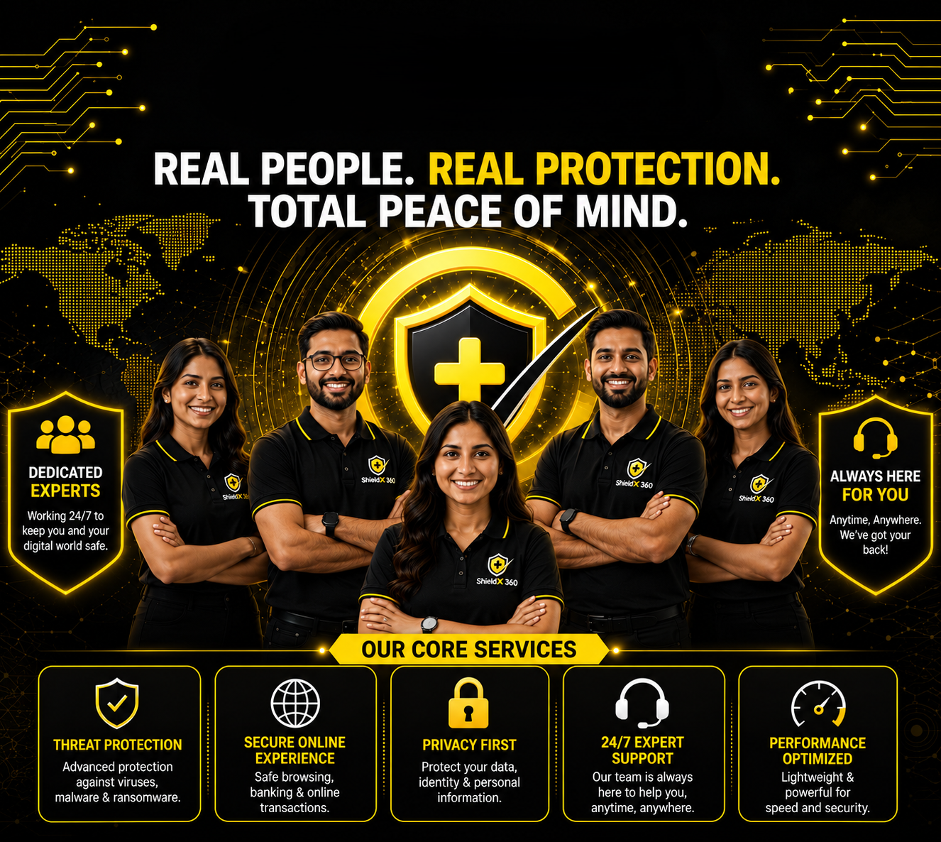 EliteCyber Shield Antivirus Customer Support Team